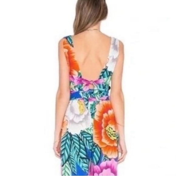 Mara Hoffman Cut Out Romper in Flora Stone. Worn once! - Picture 2 of 7